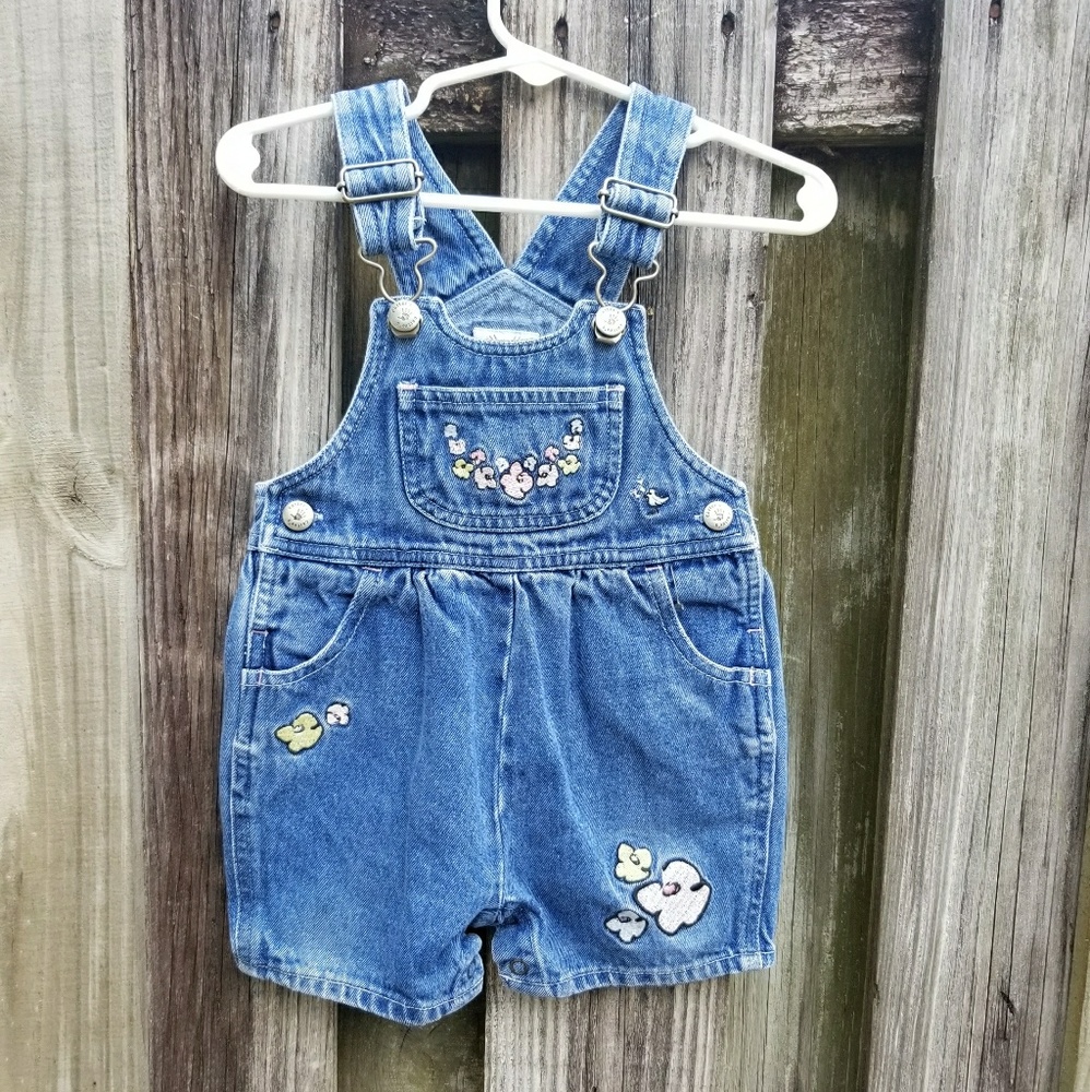 Denim overalls